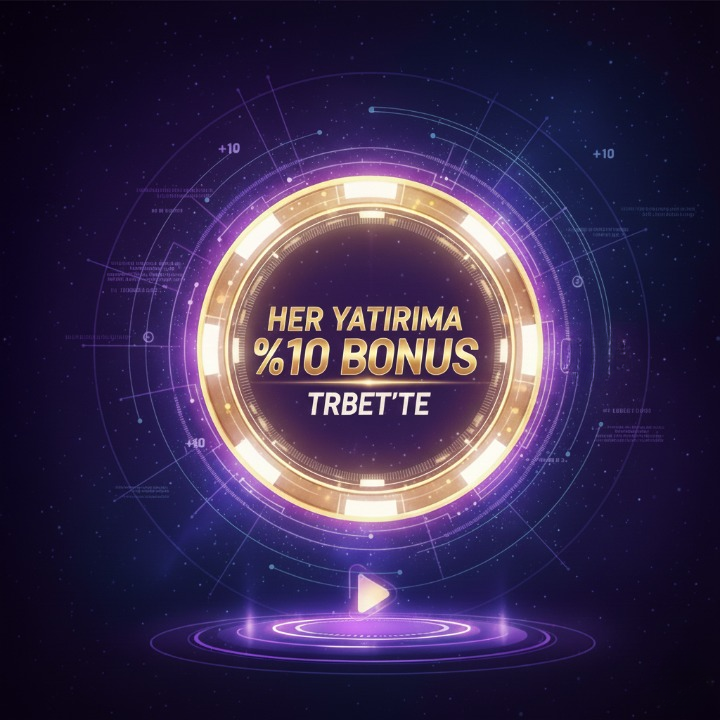 TrBet’te her yatırıma %10 bonus fırsatını kaçırma! Günlük bonus ile kazancını artır, yatırımlarını hemen değerlendir.